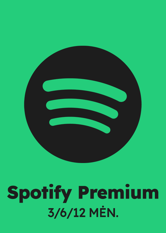 spotify premium prenumerata pigiau, orbix
